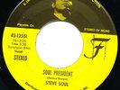 JAMES BROWN AS STEVE SOUL Soul President 45 FEDERAL Funk Near Mint King Sleeve