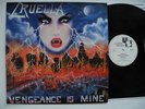 CRUELLA Vengeance Is Mine LP 1989 Near Mint