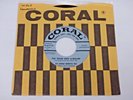 JOHNNY BURNETTE TRIO The Train Kept A-Rollin'/Honey NM  PROMO 45 Coral 9-61719