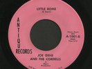Killer Rockabilly 45   Joe Gene & Cordells    Little Rome   Hear