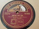 COLE PORTER YOU'RE THE TOP & ANYTHING GOES HMV B8332