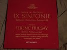 FRICSAY Beethoven: Symphony 9 DGG Orig. Germany RED Stereo 2-LP Tulips 1959