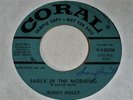 Buddy Holly-Early In The Morning-ORIGINAL 1958 US PROMO 45