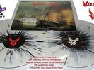 WARLORD Cannons of Destruction / Lost and Lonely Days 2LP SPLATTER