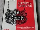 HENRYK SZERYNG BACH 3 SONATAS AND PARTITAS VIOLIN SOLO ODEON FRANCE 3LP BOX SET