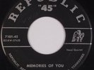 THE FOUR BARS: Memories of You US Rare Doo Wop Republic 7” 45 MP3