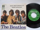 The Beatles Act Naturally/Yesterday,Rares Hippie Cover Top Zustand,Odeon 0 23031