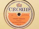 JOEL SHAW    CROWN  3271    SWEET VIOLETS  BUSINESS IN F