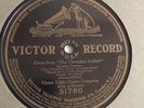 Victor Light Opera Company - 78rpm 12-inch – Victor #31780 Chocolate Soldier