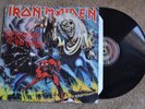 Iron Maiden Number Of The Beast Heavy Metal Rock Record original vinyl album