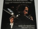HUNGAROTON SLPX 11928-30 BOX 3 LP MIKLOS PERENYI RANKI BEETHOVEN SONATAS CELLO