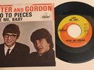 West Coast original 1964 Peter and Gordon / I Go To Pieces / 45 & PS / NM+