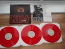 Kiss Face-Lift RED NM VINYL  TOP AUDIO  INSERT COMPLETE BOXSET 3 X USA LP