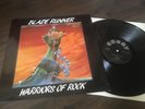 BLADE RUNNER WARRIORS OF ROCK EBONY RECORDS NWOBHM VINYL