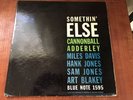 Cannonball Adderley Somethin’ Else LP / Original 1958 Pressing / DG RVG Mono