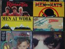 8 Rock/Pop Vinyl Records 1980s - Men@Work, Romantics, Knack, Duran, Culture Club