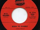 HEAR - Rare Country Bopper 45 - Mel Grubbs - Born To Ramble - Nashville # 5206