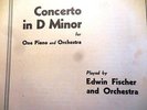 1933 EDWIN FISCHER Z SHELLAC  BACH PIANO CTO D MINOR BWV 1052  78