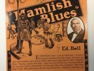 ED BELL   MAMLISH BLUES   ORIGINAL CLASSIC BLUES LP   WITH BOOKLET   PRE WAR