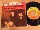 Beatles Yellow Submarine Eleanor Rigby GORGEOUS PICTURE SLEEVE Orig Swirl