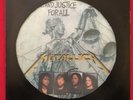 METALLICA   AND JUSTICE FOR ALL   RARE PICTURE DISC LP RECORD (1988) VERTIGO