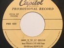 SPECIAL HIT PRESSING PROMO GENE VINCENT FRANK SINATRA SONNY JAMES ON CAPITOL