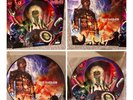 IRON MAIDEN.THE WICKER MAN & OUT OF THE SILENT PLANET,PICTURE DISC.UK VINYL 12