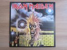 IRON MAIDEN IRON MAIDEN 1993 RARE Korea LP INSERT