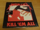 METALLICA LP KILL EM ALL 2008 MOBILE FIDELITY HALF SPEED STILL SEALED MEGADETH