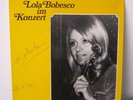 LOLA BOBESCO im konzert / BRAHMS - MENDELSSOHN - LALO / private / SIGNED LP