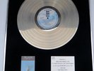 THE EAGLES - GENUINE FRAMED PLATINUM VINYL RECORD FROM 1977 - BPI CERTIFIED