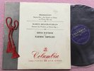 DAVID OISTRAKH & YAMPOLSKY Prokofiev ORIG Columbia 33CX 1342 UK-1950s LP EX+