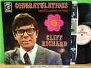 Cliff Richard - Congratulations - 68 DE Emi-Columbia Weißgold  SMC 74430  LP vg+