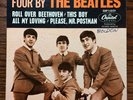THE BEATLES Four By The Beatles, COVER ONLY, CAPITOL EAP 1-2121  EP 