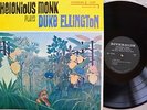 THELONIOUS MONK Plays Duke Ellington RLP-12-201 Riverside Vinyl LP 1966 EX+