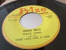 LITTLE WILLIE JOHN Christmas 45 JINGLE BELLS / MOMMY WHAT HAPPENED PRIZE LBL