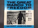 Rev. Martin Luther King   I HAVE A DREAM   Great March to Freedom   6-23-63 EX+