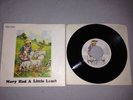 The Beatles Paul McCartney French Apple 45 record MARY HAD A LITTLE LAMB PS 1972