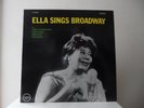 ELLA FITZGERALD - ELLA SINGS BROADWAY - VERVE RECORDS-V6-4059 - MINT