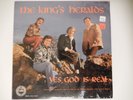 THE KING'S HERALDS Yes, God Is Real LP Chapel S 5265 XIAN Gospel Rare NM- / NM-