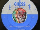 HEAR Chuck Berry 45 Downbound Train/No Money Down EX CHESS R&B rocker rockabilly