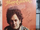 HARRY CHAPIN, TOM CHAPIN AND PETE SEEGER SIGNED LP
