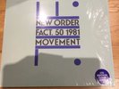 NEW ORDER Movement HMV Reopening Special Edition Clear Vinyl LP,  Rare, Mint