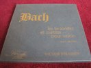 BACH Sonatas and Partitas Viktor PIKAISEN Violin solo 3LP Le Chant du Monde