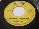 Ronnie Love SOUL 45 Detroit Michigan D TOWN 1047 Judy LISTEN