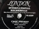 -EDDIE COCHRAN-C'MON EVERYBODY/ DON'T LET ME GO-SOUTH AFRICA-78 RPM-EXC