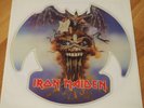 Iron Maiden The Evil That Men Do Shape Disc signiert