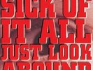 SICK OF IT ALL  Just Look Around  [LP neuf] MADBALL, AGNOSTIC FRONT, SHELTER,...