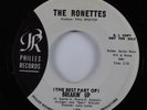 Girl Group 45 RONETTES Breakin' Up PHILLES VG+ promo HEAR