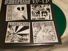 Subhumans ep lp rare signed poster crass conflict rudimentary peni